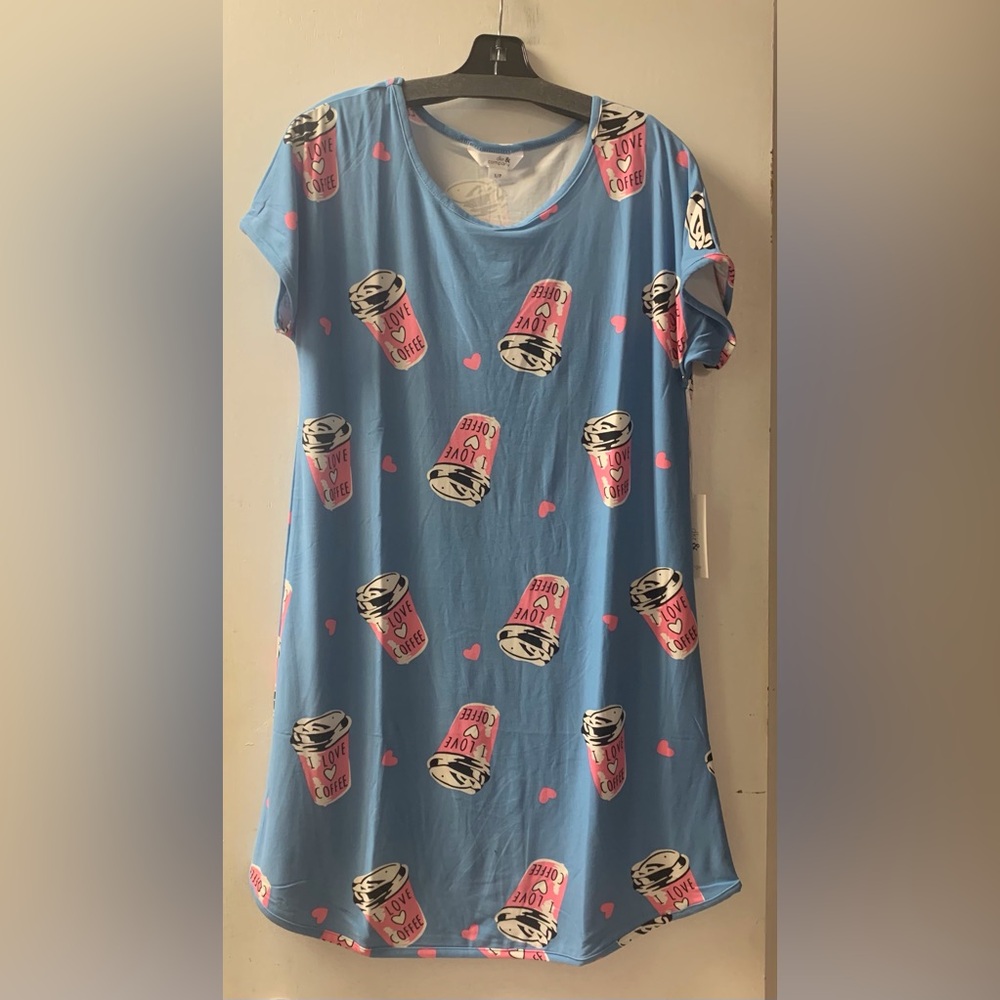 Printed Night Shirt